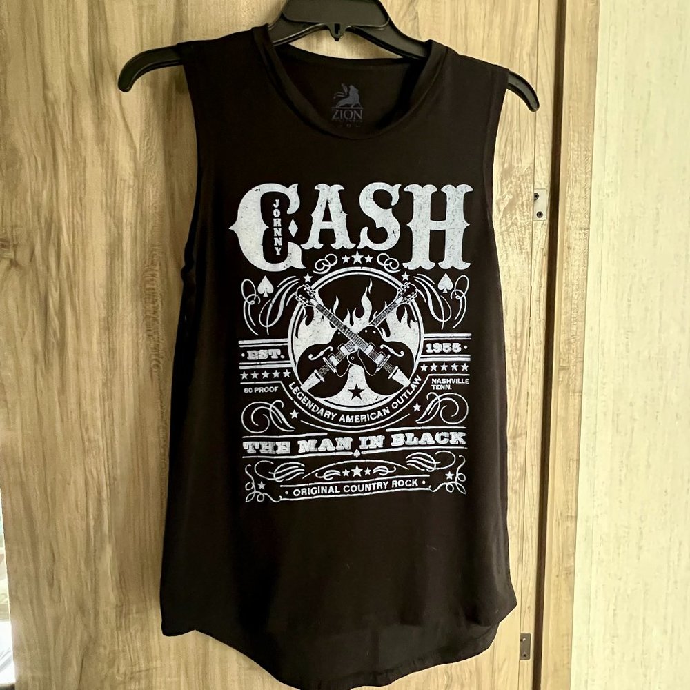 Johnny Cash Muscle Tank